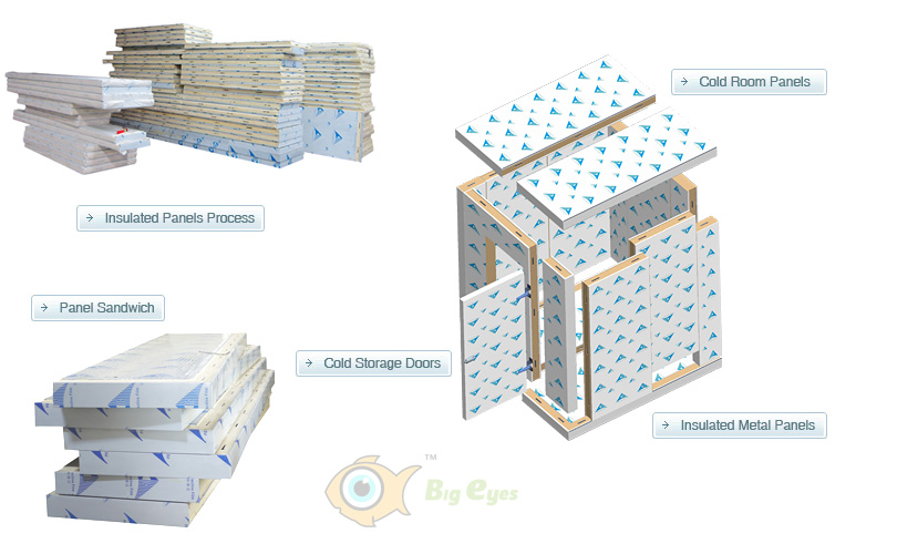 Insulated Panels for cold storage